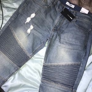 Biker jeans
